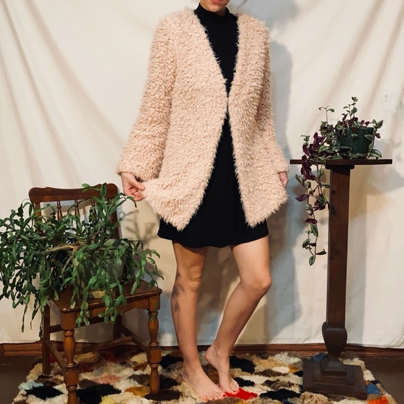 Fuzzy Pink Blazer - Picture 3 of 5